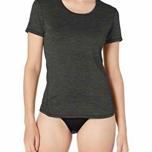 Kanu Surf Women's UPF 50+ Short Sleeved Active Swim Shirt, New, L - Picture 3 of 3